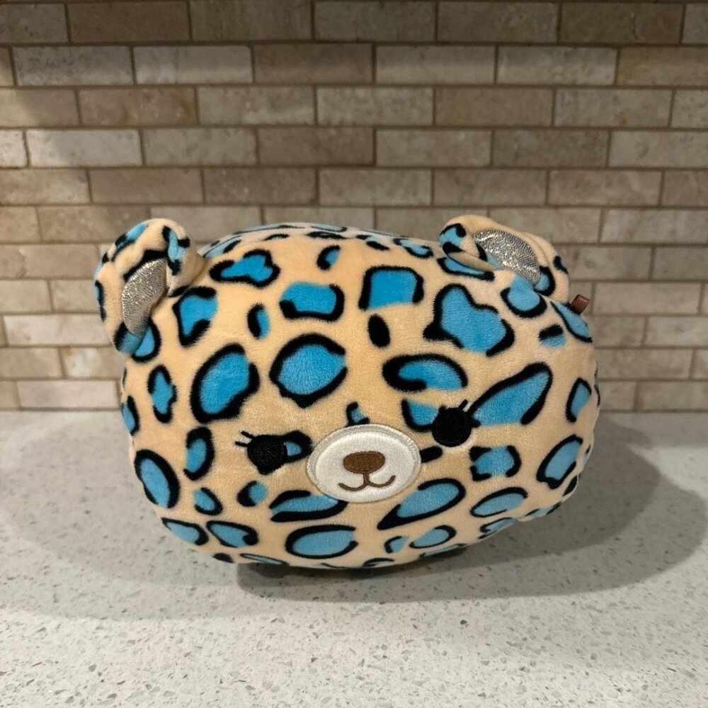 Squishmallows 'Liv' The Teal Leopard‎ 8" Stackable Plush